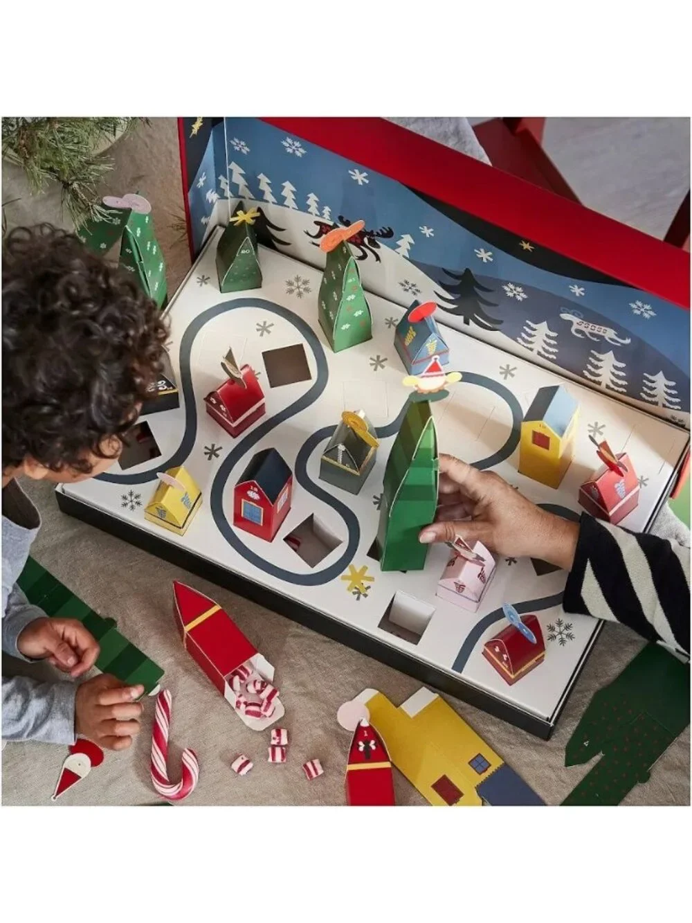 IKEA Vinterfint Advent Calendar Christmas Village Buildings Sealed